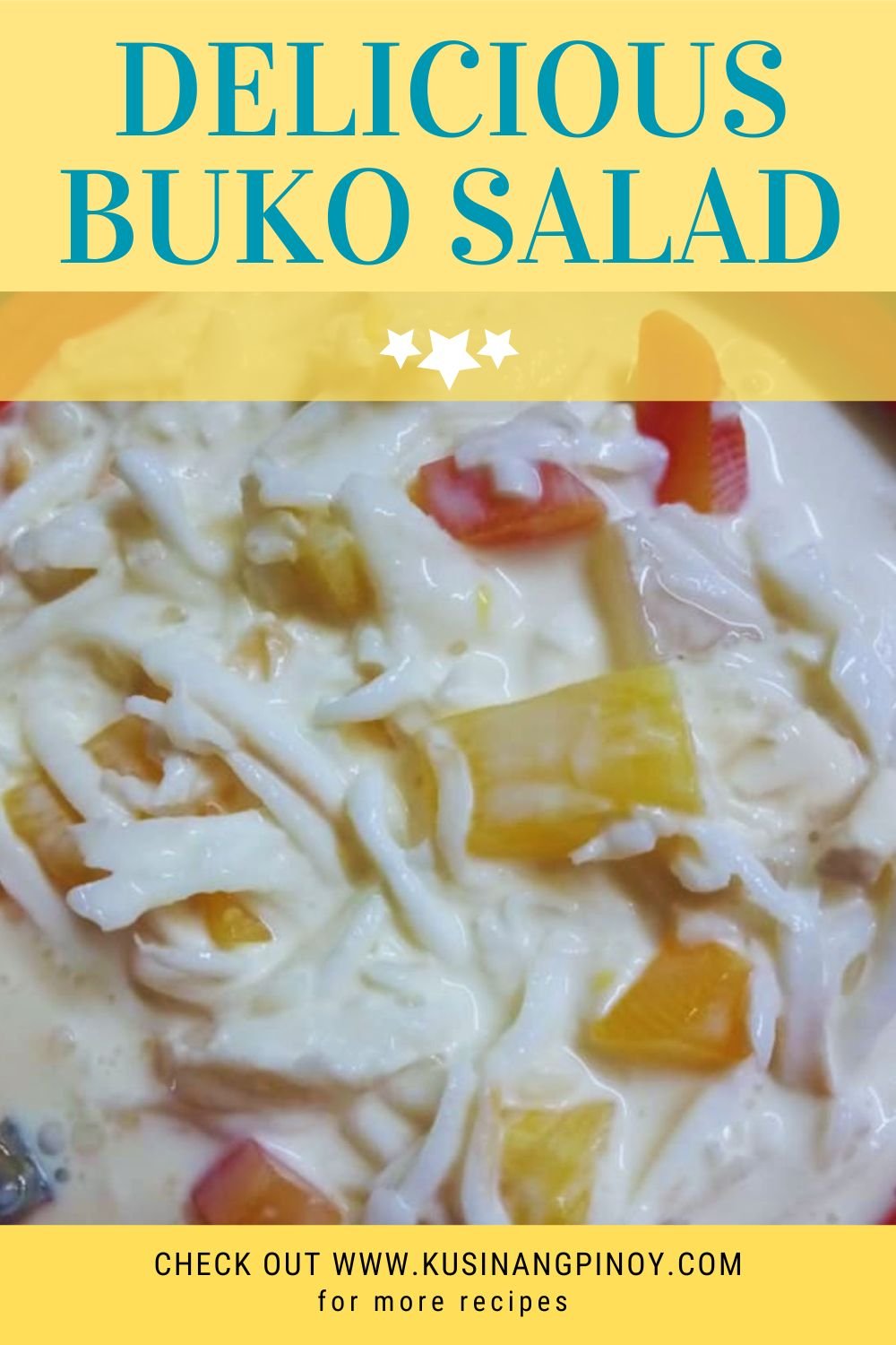 Delicious Buko Salad Pinterest