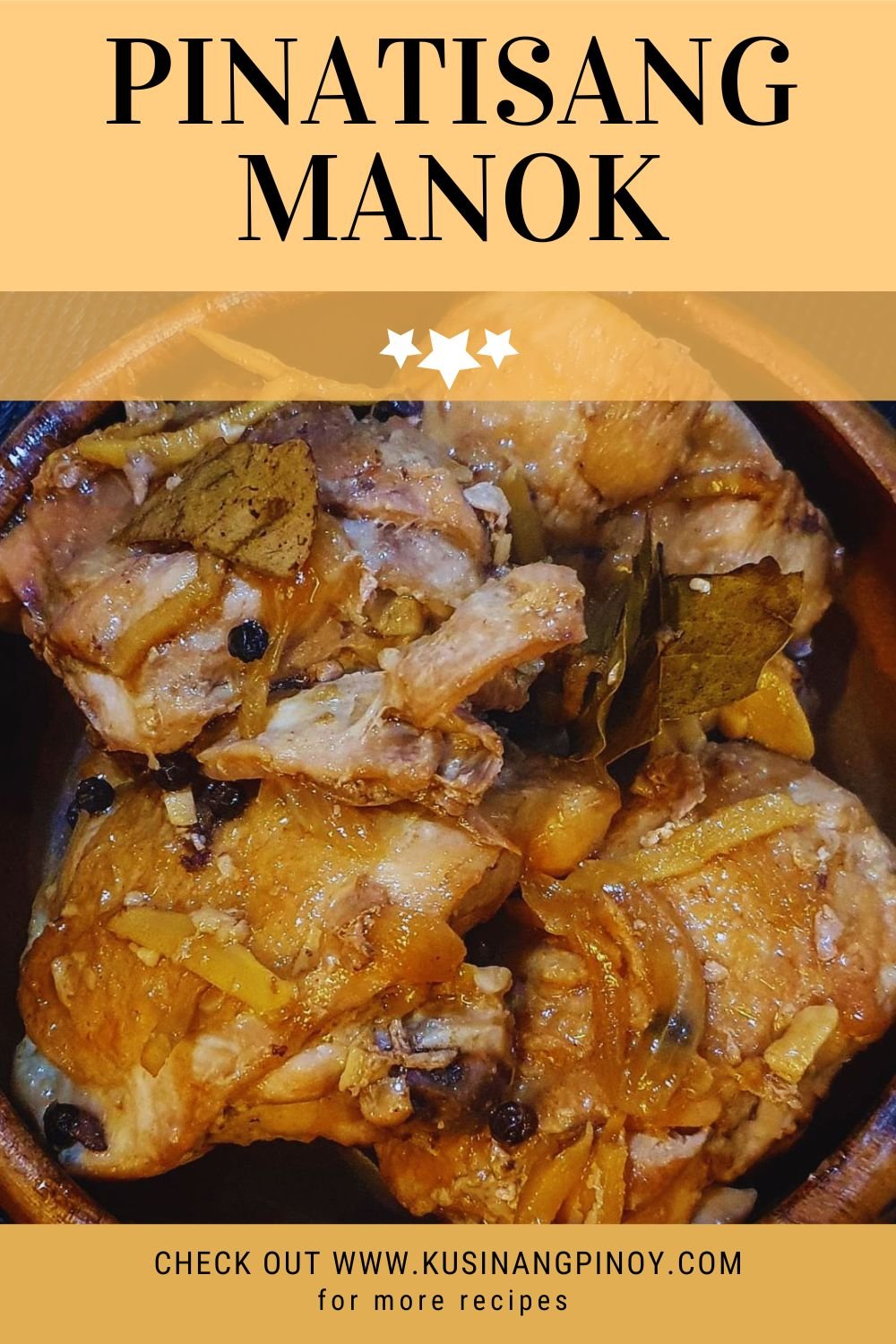 Pinatisang Manok Pinterest
