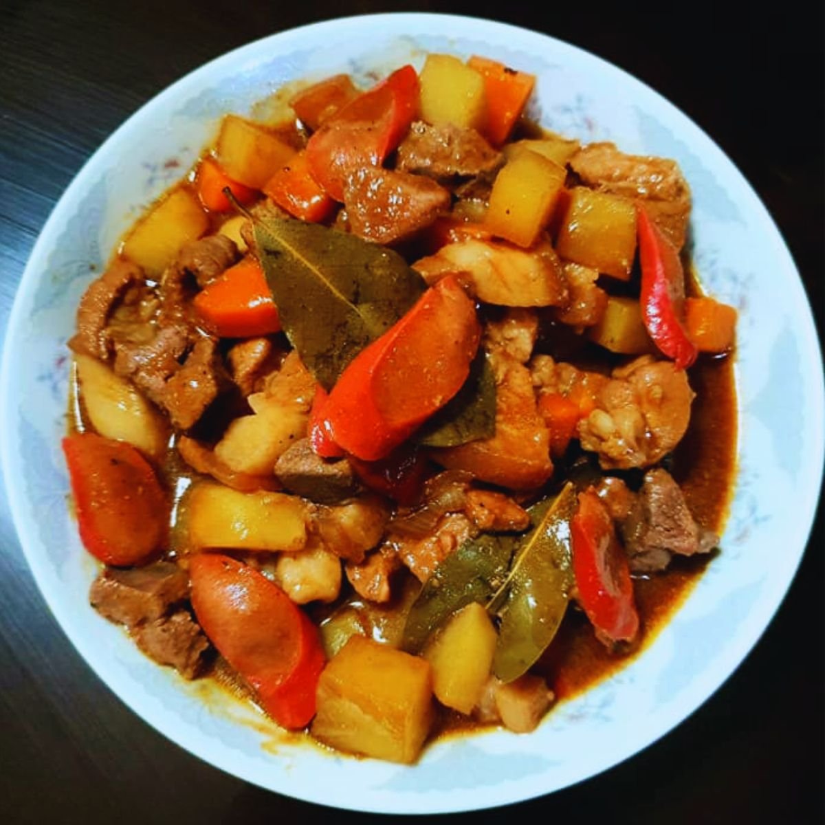Filipino Pork Menudo