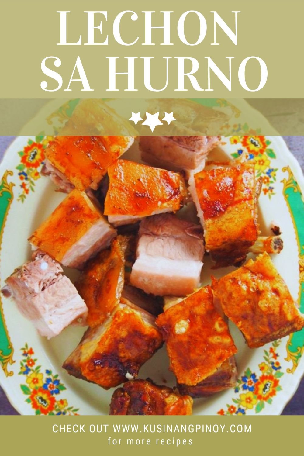 Lechon sa Hurno Pinterest